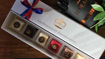 Liechtensteiner Fürstenwürfel der Confiserie Wanger