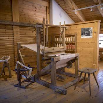 Webstuhl im Walsermuseum