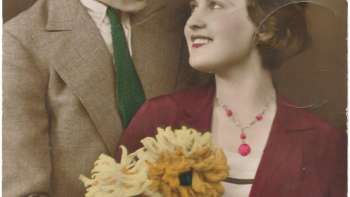 Ansichtskarte «Liebe mich wie ich Dich!», 1920-1930. Bildrechte Liechtensteinisches LandesMuseum