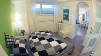 Schlafzimmer Ferienwohnung «Bächlegatter»