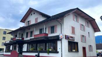 Aussenansicht des Gasthofs Schäfle