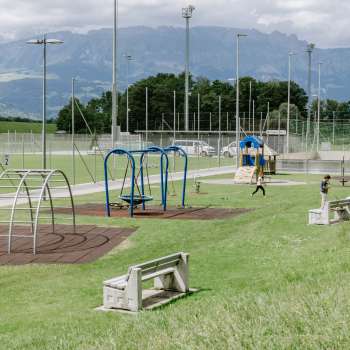 Spielplatz Rheinpark Stadion