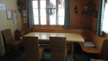 Essbereich Ferienhaus Loretz