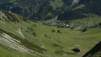 Station 15 Geologiepfad Malbun: Eiszeitliche Moränen