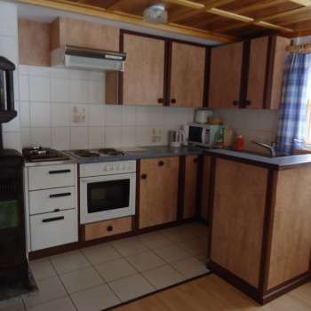 Küche Ferienwohnung Schwarz