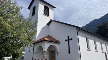 Aussenansicht der Kapelle St. Sebastian