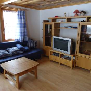 Wohnzimmer Ferienwohnung Schwarz