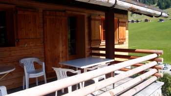 Balkon Ferienhaus Wisli