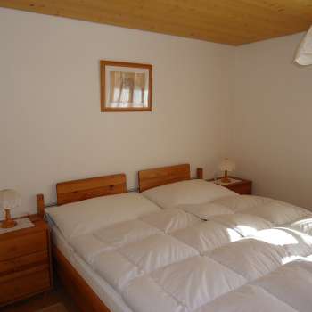 Schlafzimmer Ferienhaus Gassner