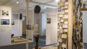 Innenraum des Doms bei einer LED Ausstellung