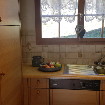 Küche Ferienwohnung Auszeit