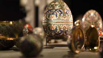 Fabergé-Ei in der Liechtensteinischen SchatzKammer