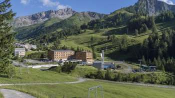 Das Bergdorf Malbun im Sommer