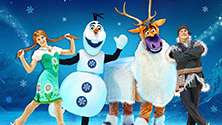 Eine Musik- und Zirkusshow auf dem Eis mit Highlights aus «Die Eiskönigin 1&2