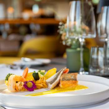 Leckeres Essen in modern-gemütlicher Atmosphäre im Alpin Royal Restaurant