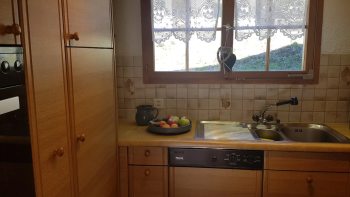 Küche Ferienwohnung Auszeit