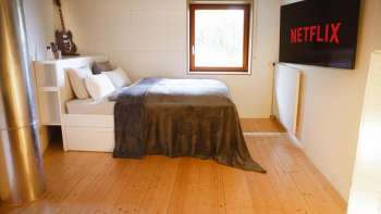 Schlafzimmer Loftwohnung