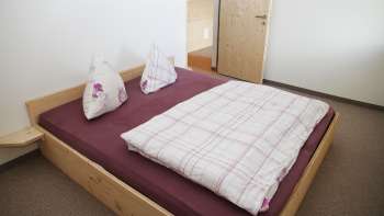 Schlafzimmer Ferienwohnung Beck Chüaloch