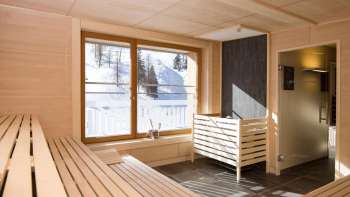 Sauna im JUFA Hotel Malbun