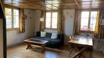 Wohzimmer Ferienwohnung Weiherring