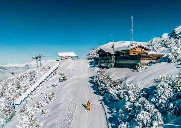 Malbun im Winter, Sareis