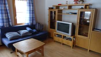 Wohnzimmer Ferienwohnung Schwarz