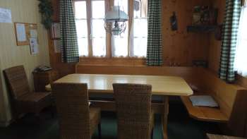 Essbereich Ferienhaus Loretz