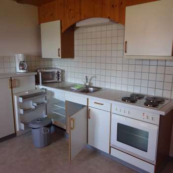 Küche Ferienwohnung Fernsicht A