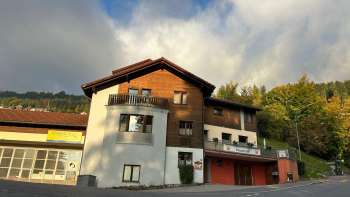 Aussenansicht des Restaurants Heusträffl