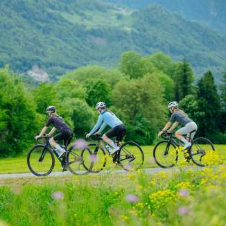 Fahrradfahren in Vaduz