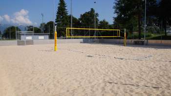 Beachvolleyball-Feld Rheinparkstadion