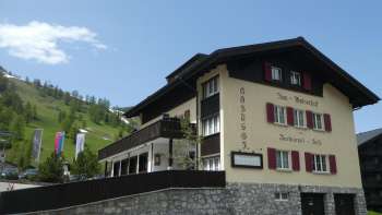 Aussenansicht Gebäude Ferienwohnung Walserhof