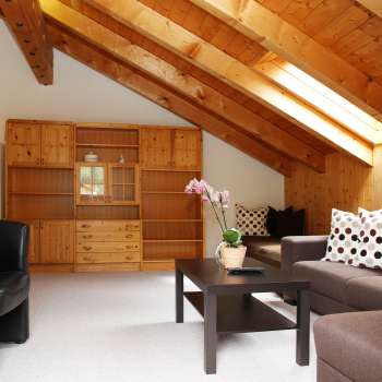 Wohnraum Ferienwohnung Beck Bärgtälli