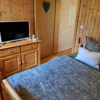 Schlafzimmer Ferienwohnung Fräulein Gugelhopf