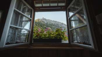 Aussicht von der Gafadurahütte