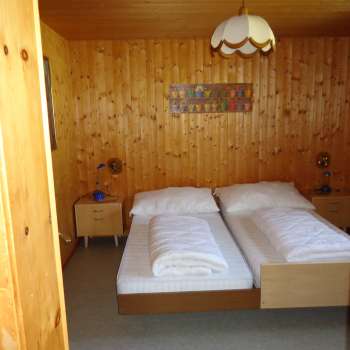 Schlafzimmer Ferienhaus Murmelegg