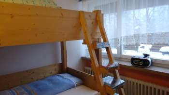 Schlafzimmer Ferienwohnung Paradiso