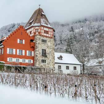 Vaduz im Winter