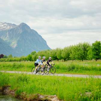 Fahrradfahren in Vaduz