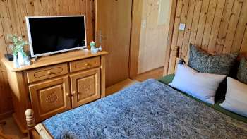 Schlafzimmer Ferienwohnung Fräulein Gugelhopf