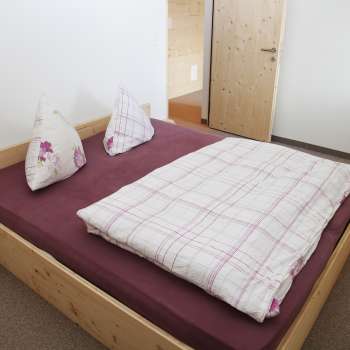 Schlafzimmer Ferienwohnung Beck Chüaloch