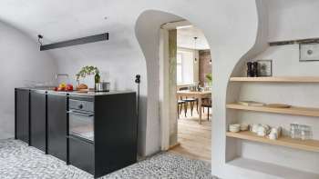 Moderne Küchenzeile