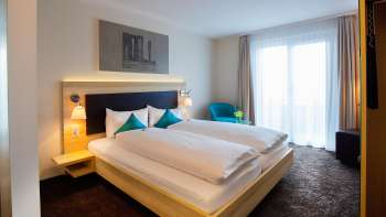 Doppelzimmer im Hotel Oberland
