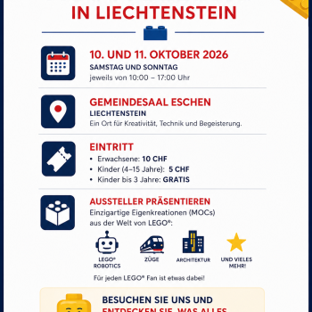 LEGO AUSSTELLUNG FLYER