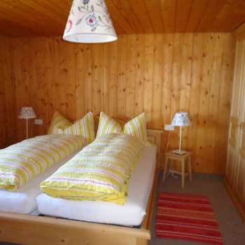 Schlafzimmer Ferienwohnung Fernsicht B