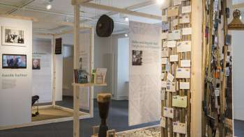 Innenraum des Doms bei einer LED Ausstellung