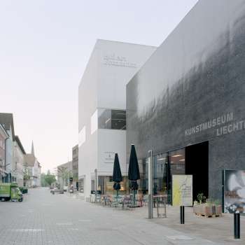 Aussenansicht Kunstmuseum Liechtenstein