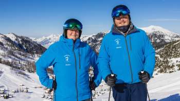 Jessica und Michele von Skicoach.li
