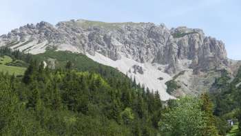 Station 1 Geologiepfad Malbun: Meeresgrund, wo man hinblickt