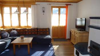Wohnzimmer Ferienhaus Gassner